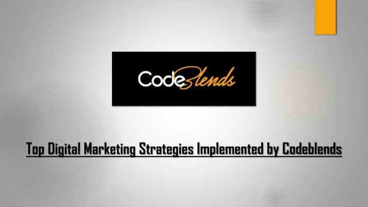 top digital marketing strategies implemented