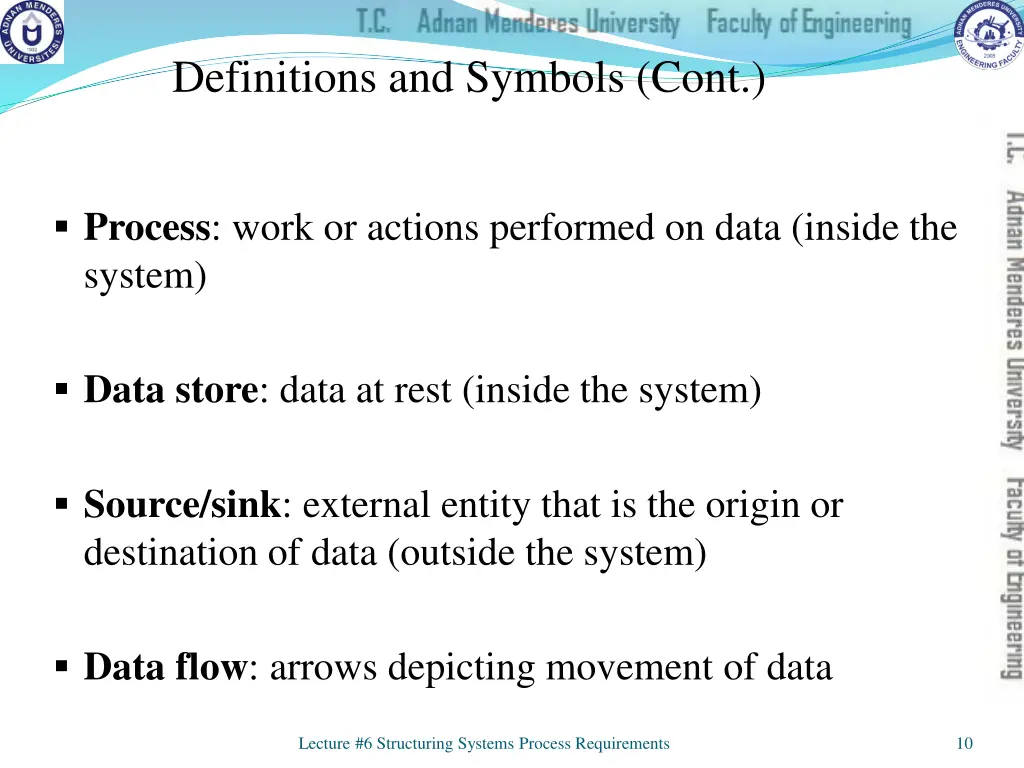 definitions and symbols cont