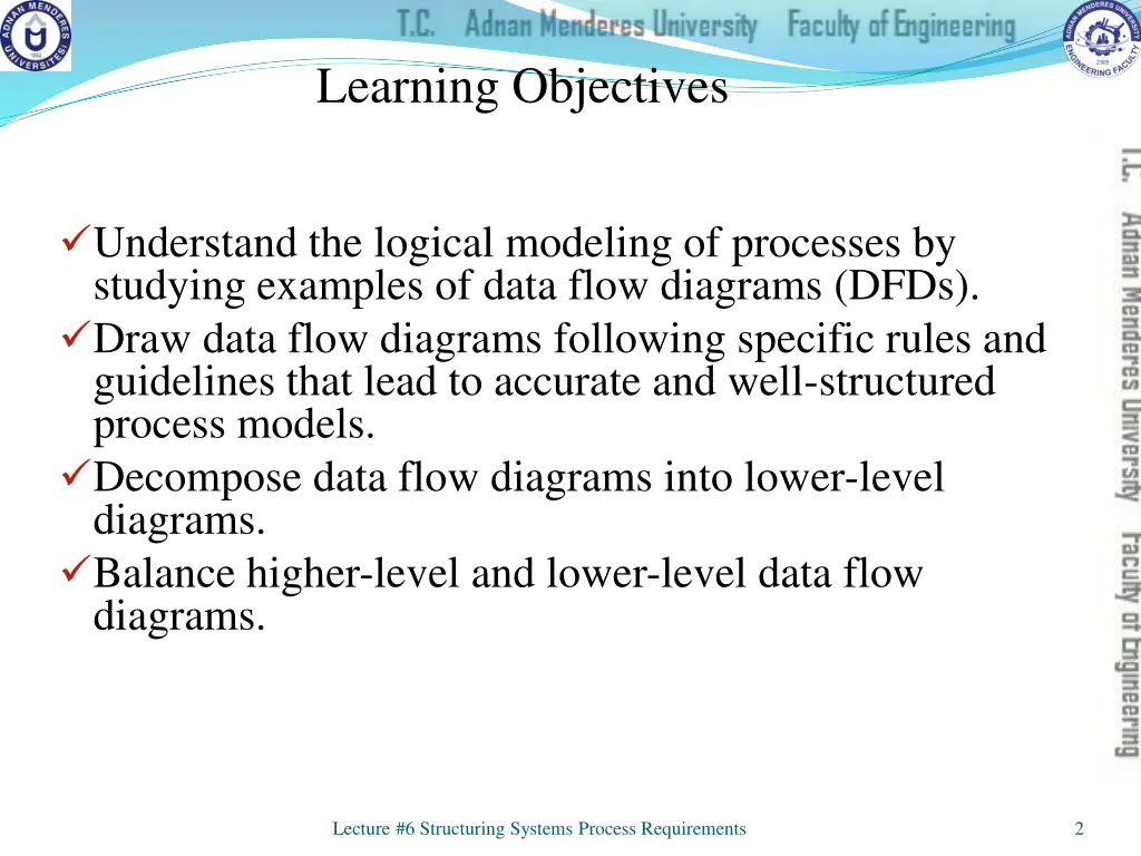 learning objectives