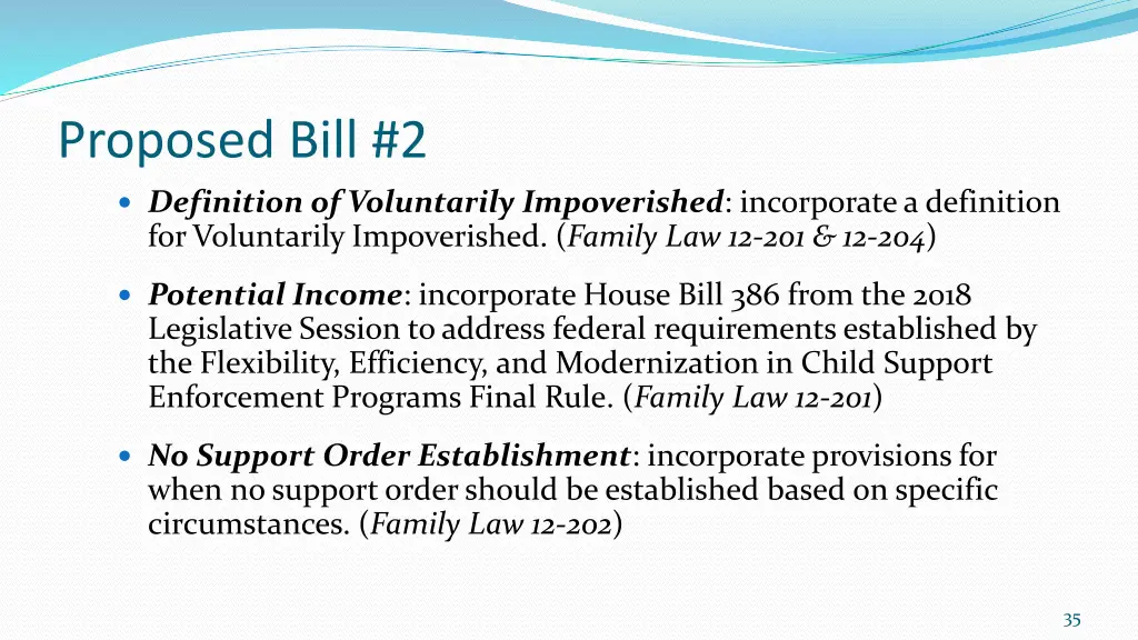 proposed bill 2