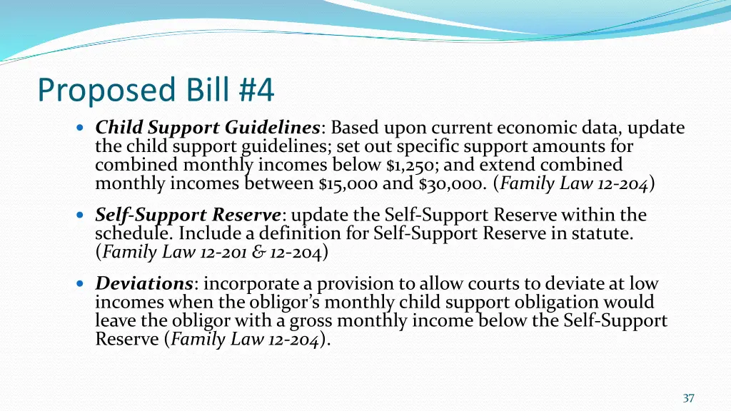 proposed bill 4