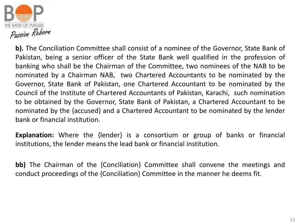 b the conciliation committee shall consist