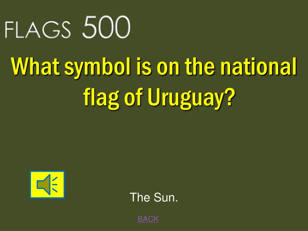 flags 500 what symbol is on the national flag