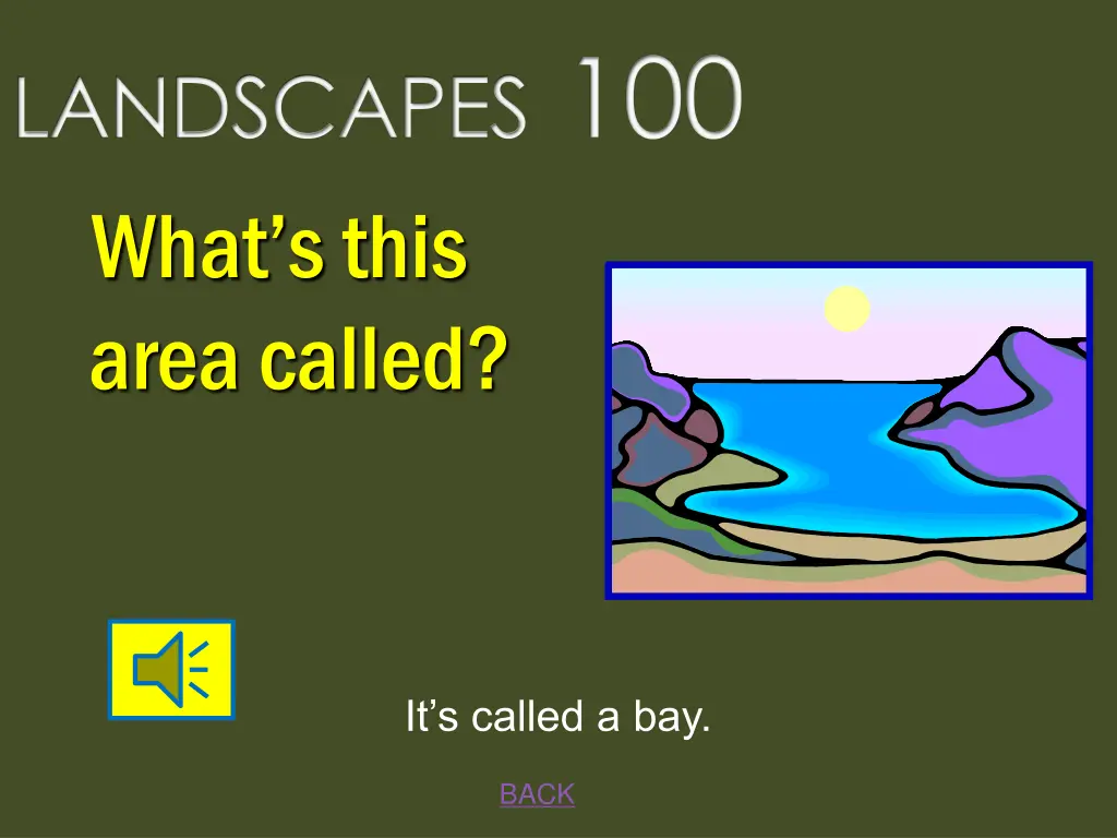 landscapes 100 what s this area called