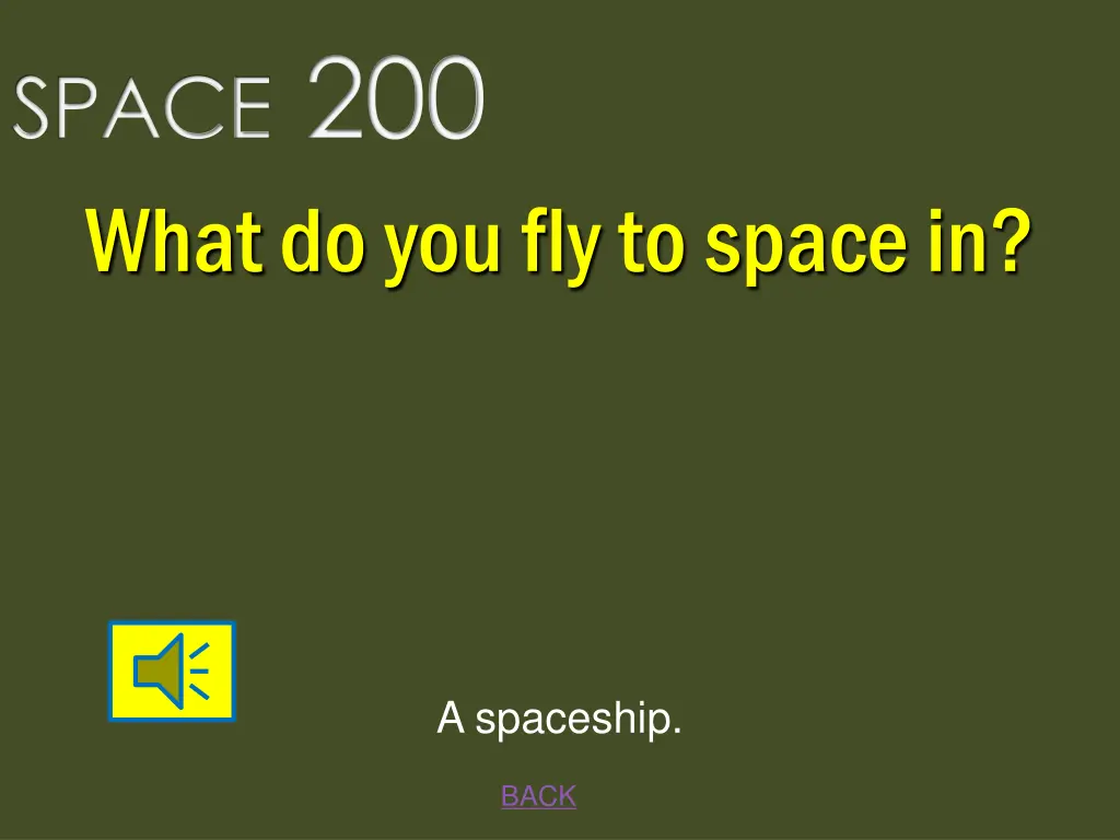 space 200 what do you fly to space in