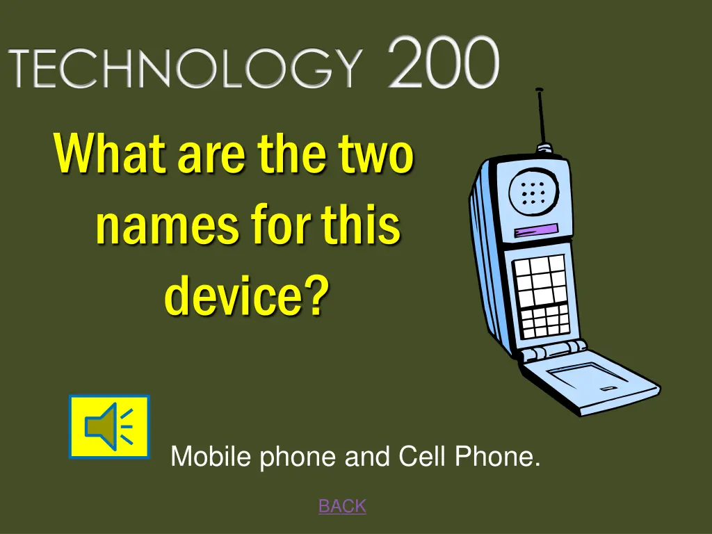 technology 200 what are the two names for this