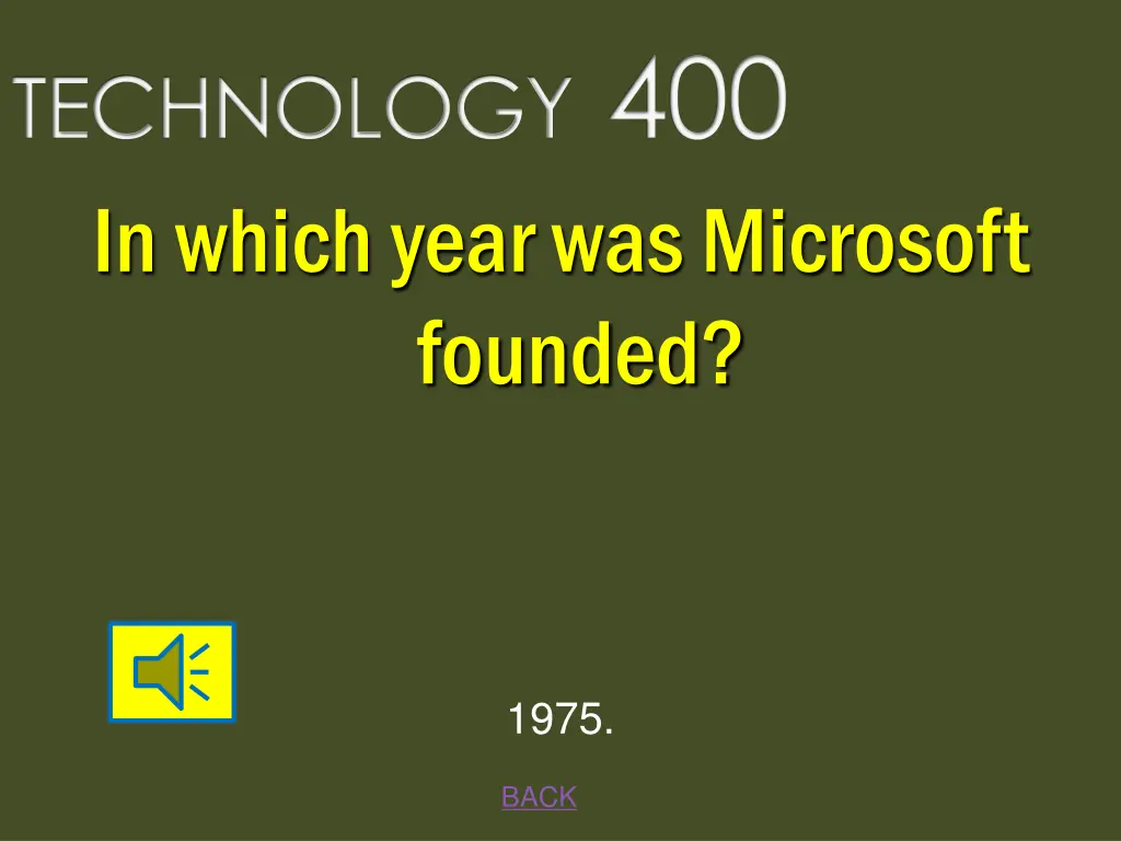 technology 400 in which year was microsoft founded