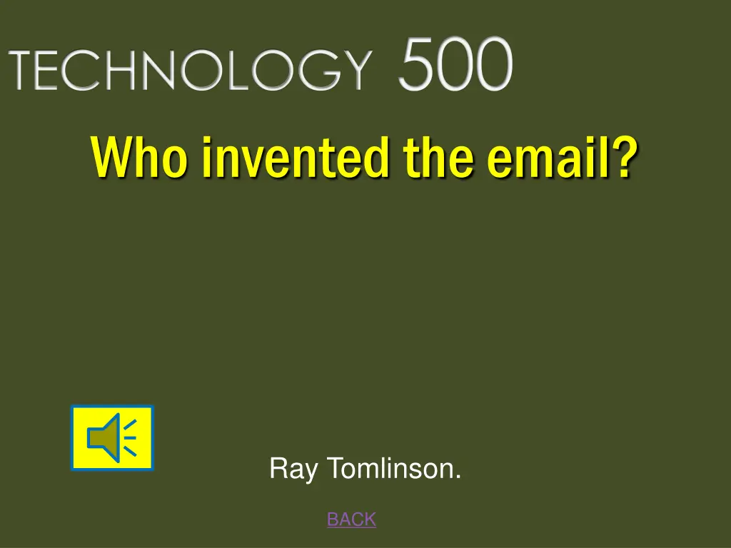 technology 500 who invented the email