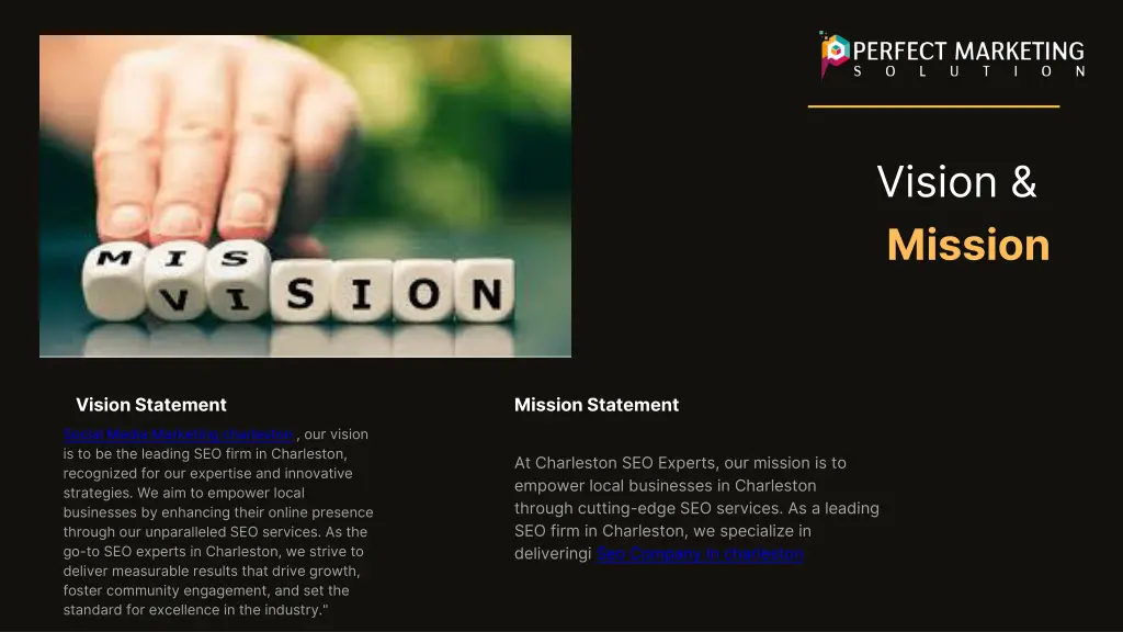 vision mission