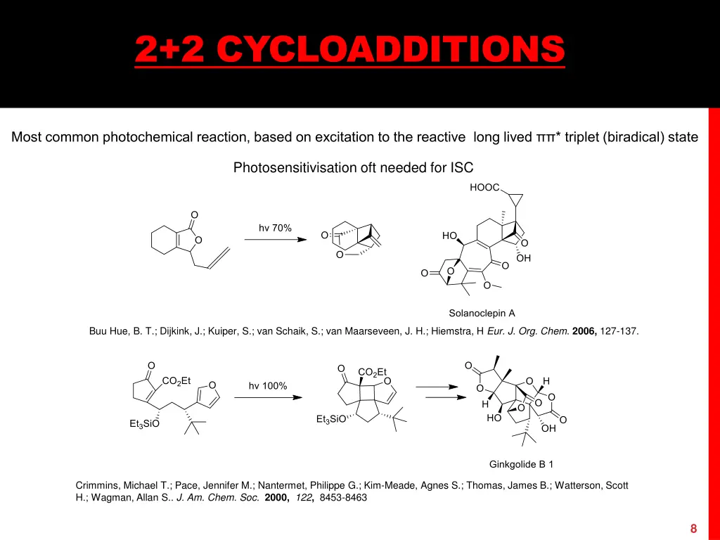 2 2 cycloadditions