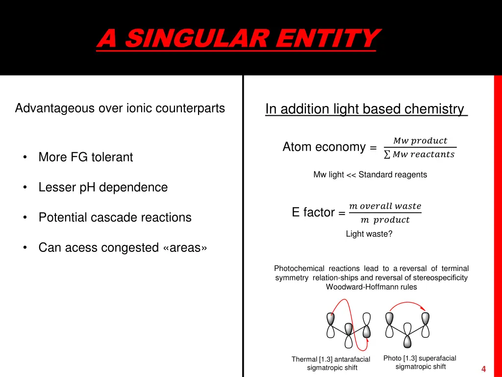 a singular entity