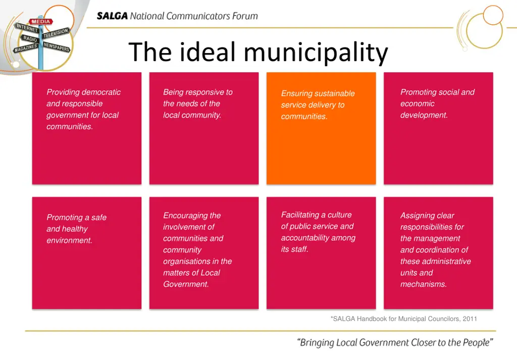 the ideal municipality