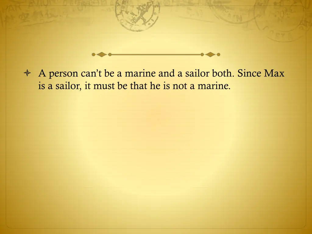 a person can t be a marine and a sailor both