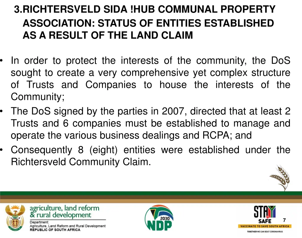 3 richtersveld sida hub communal property