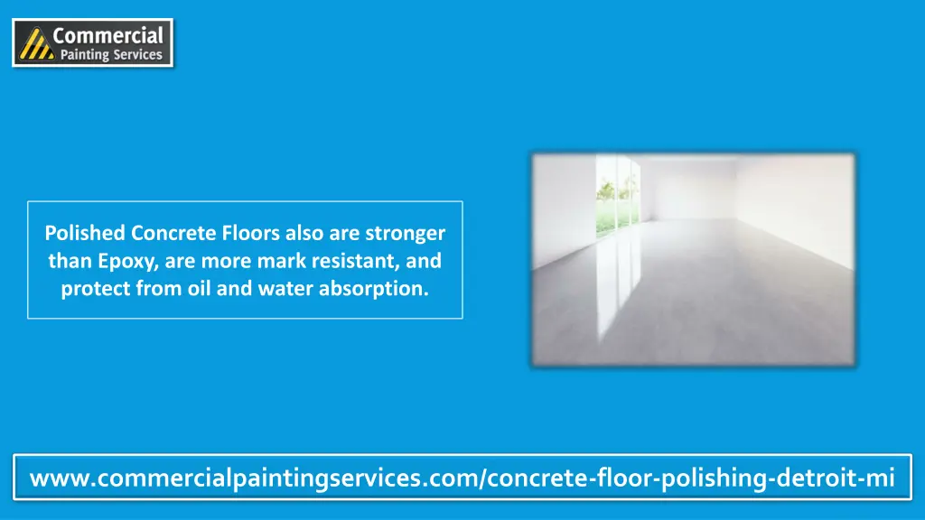 polished concrete floors also are stronger than