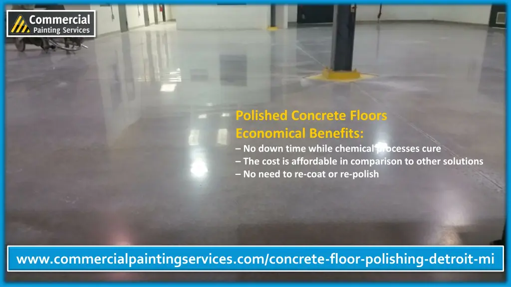 polished concrete floors economical benefits