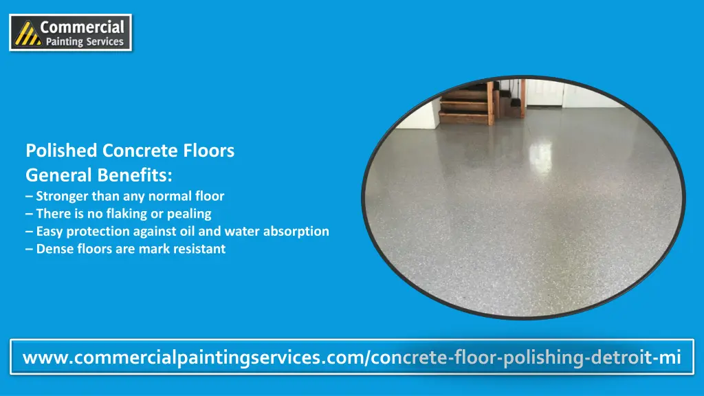 polished concrete floors general benefits