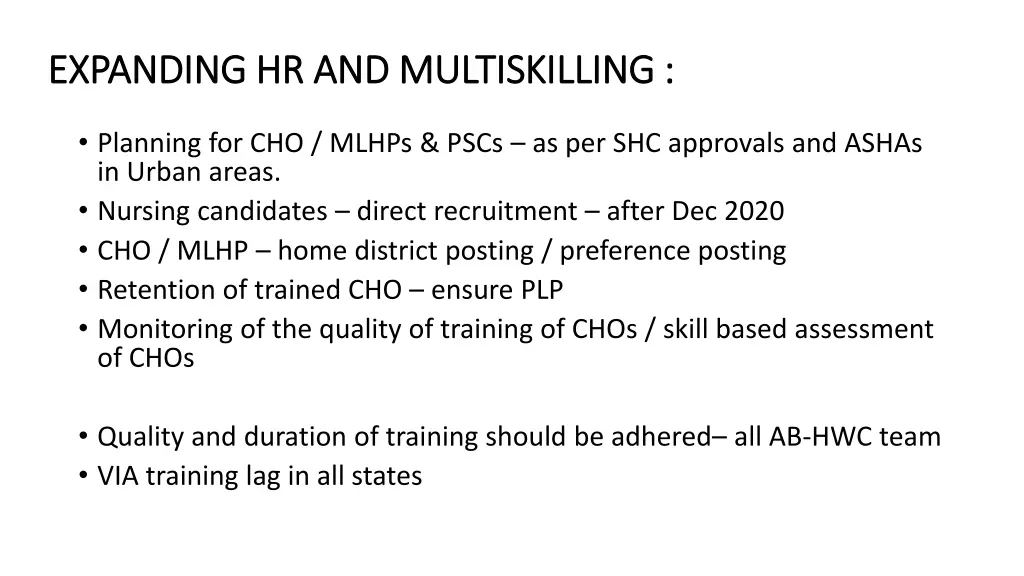 expanding hr and multiskilling expanding