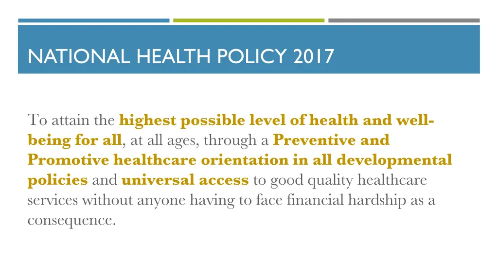 national health policy 2017