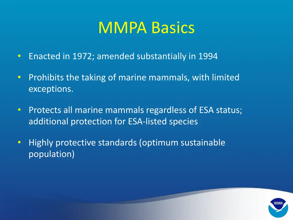 mmpa basics