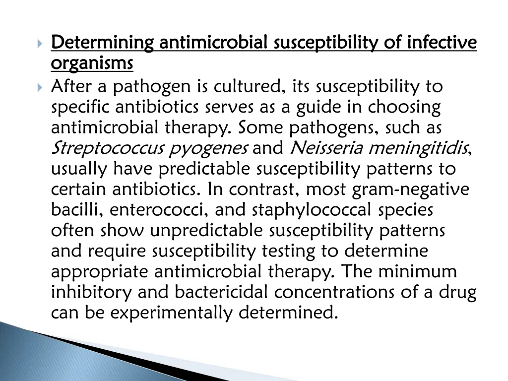 determining antimicrobial susceptibility