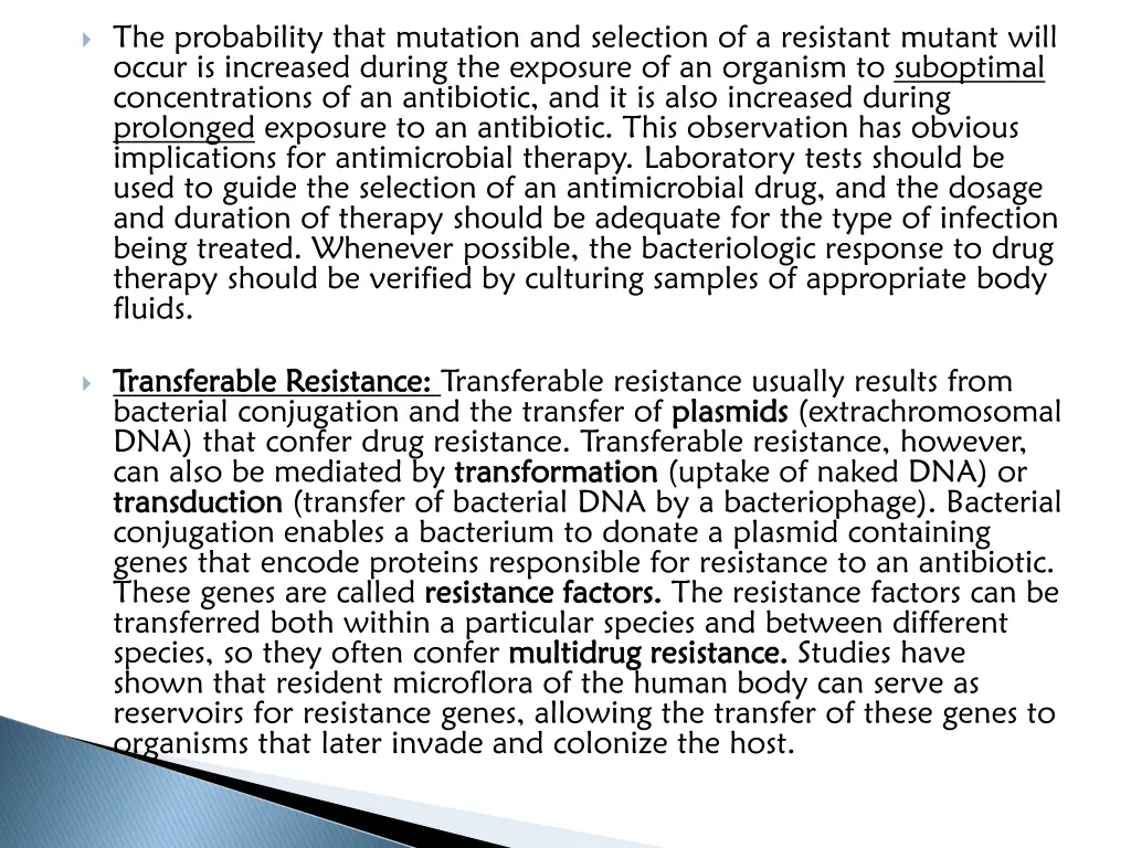 the probability that mutation and selection