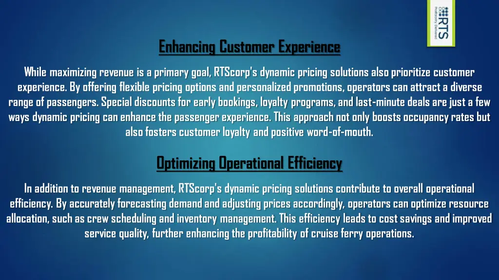 enhancing customer experience