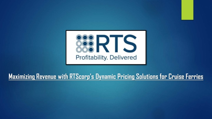 maximizing revenue with rtscorp s dynamic pricing