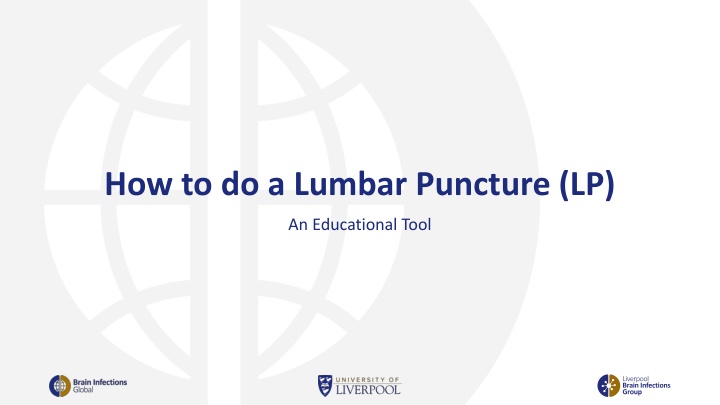 how to do a lumbar puncture lp