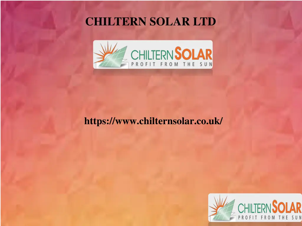 chiltern solar ltd