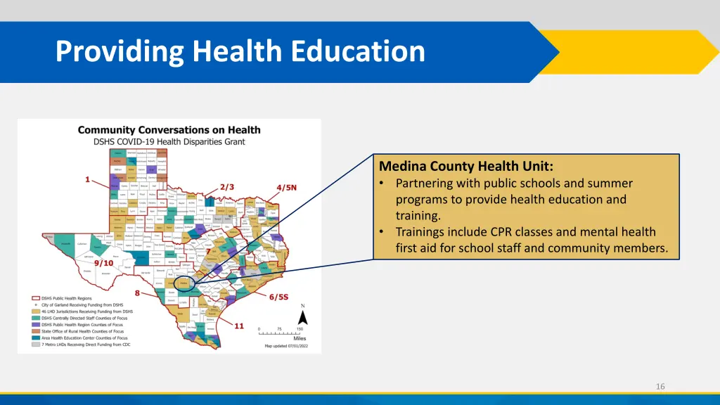 providing health education