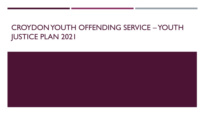 croydon youth offending service youth justice