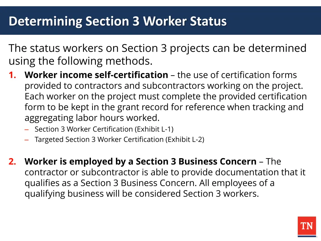 determining section 3 worker status