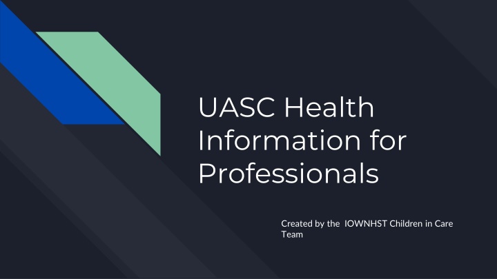 uasc health information for professionals