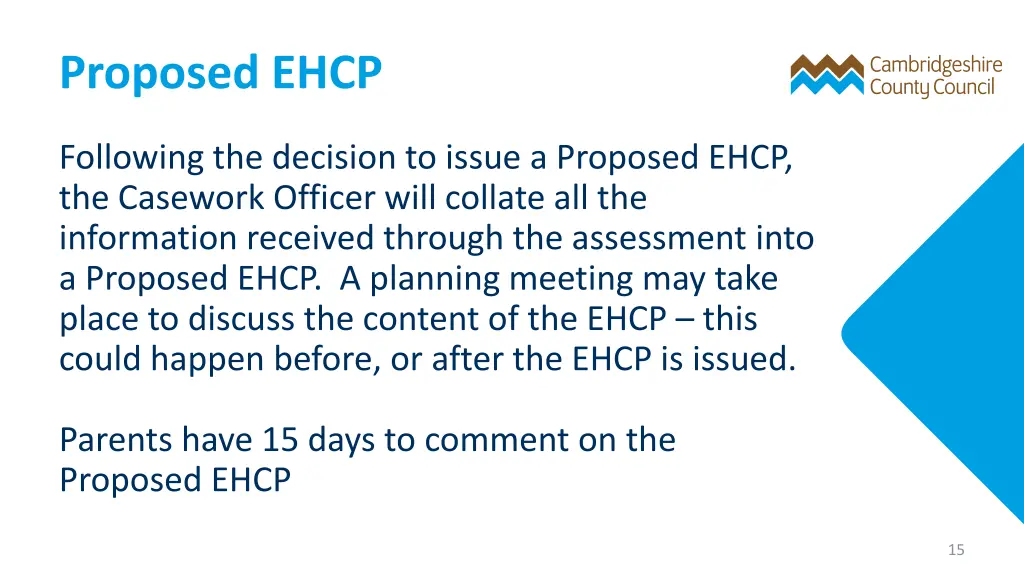 proposed ehcp