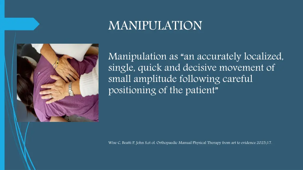 manipulation