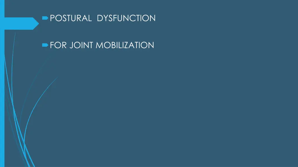 postural dysfunction