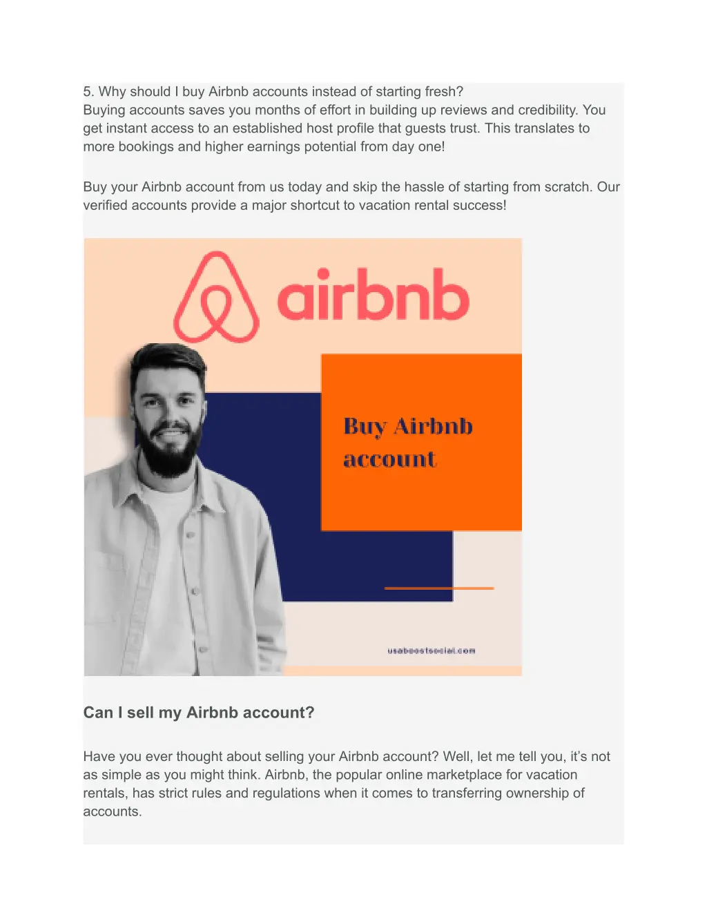 5 why should i buy airbnb accounts instead