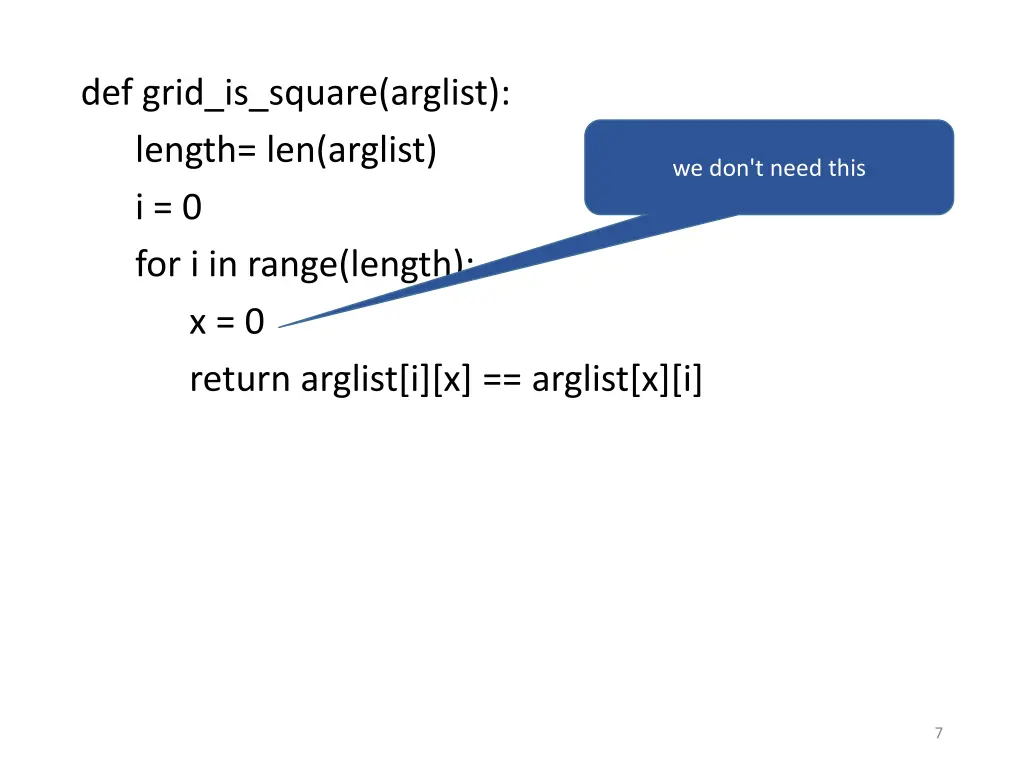 def grid is square arglist length len arglist 3