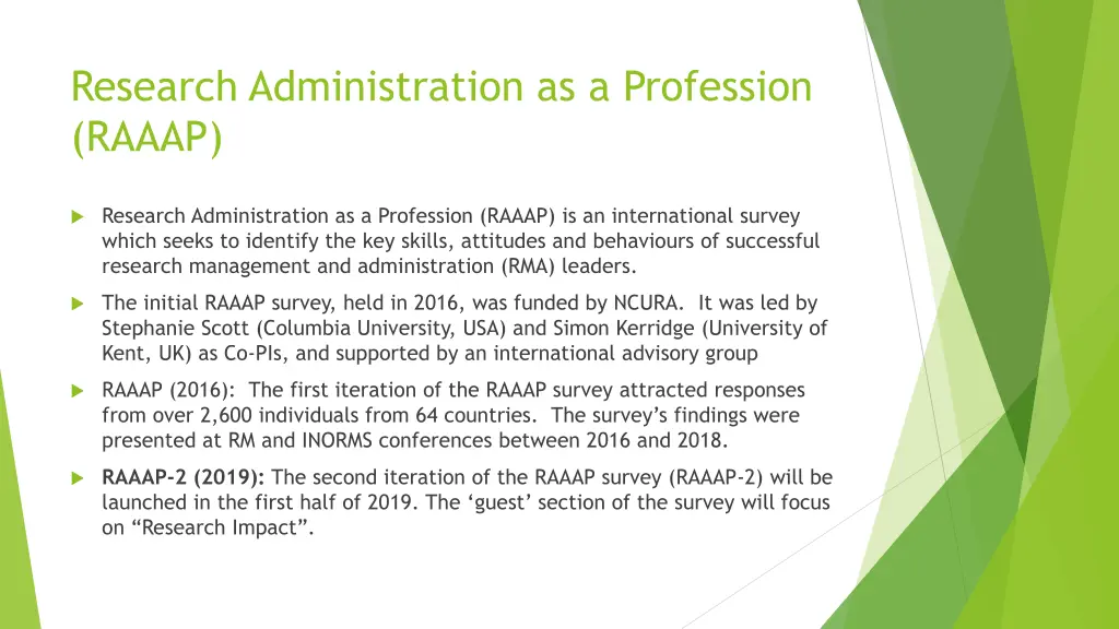 research administration as a profession raaap