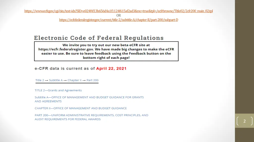 https www ecfr gov cgi bin text