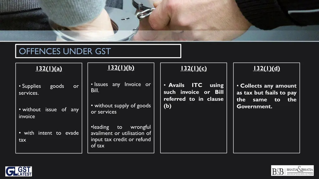 offences under gst