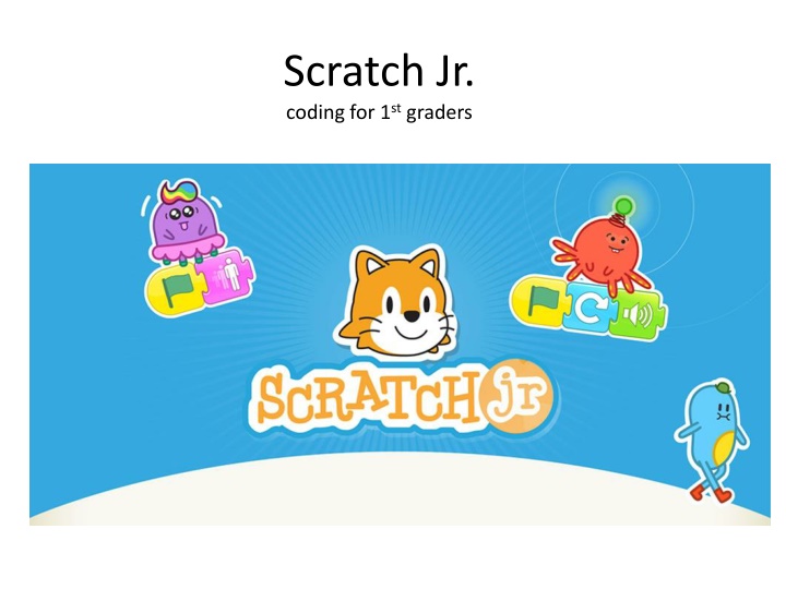 scratch jr coding for 1 st graders