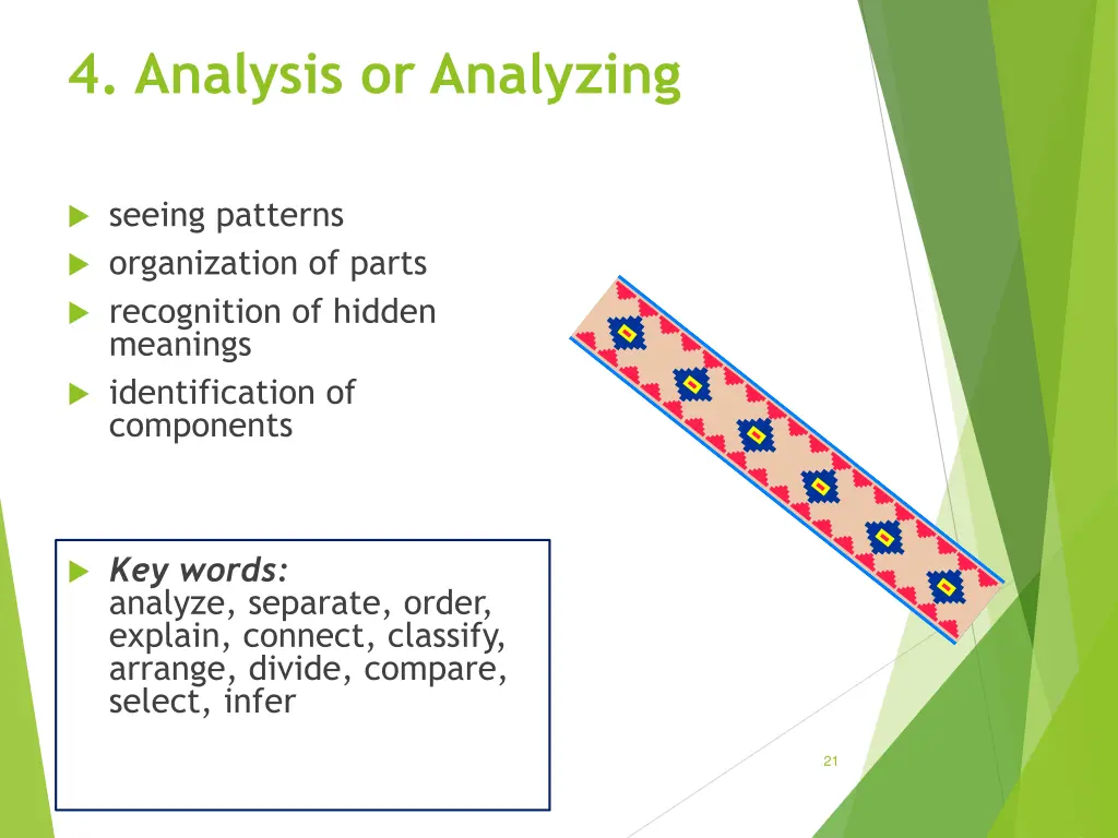 4 analysis or analyzing