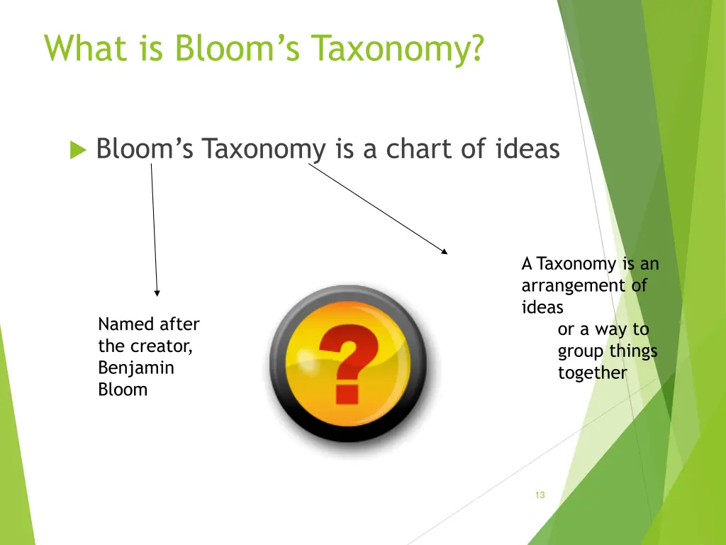 what is bloom s taxonomy