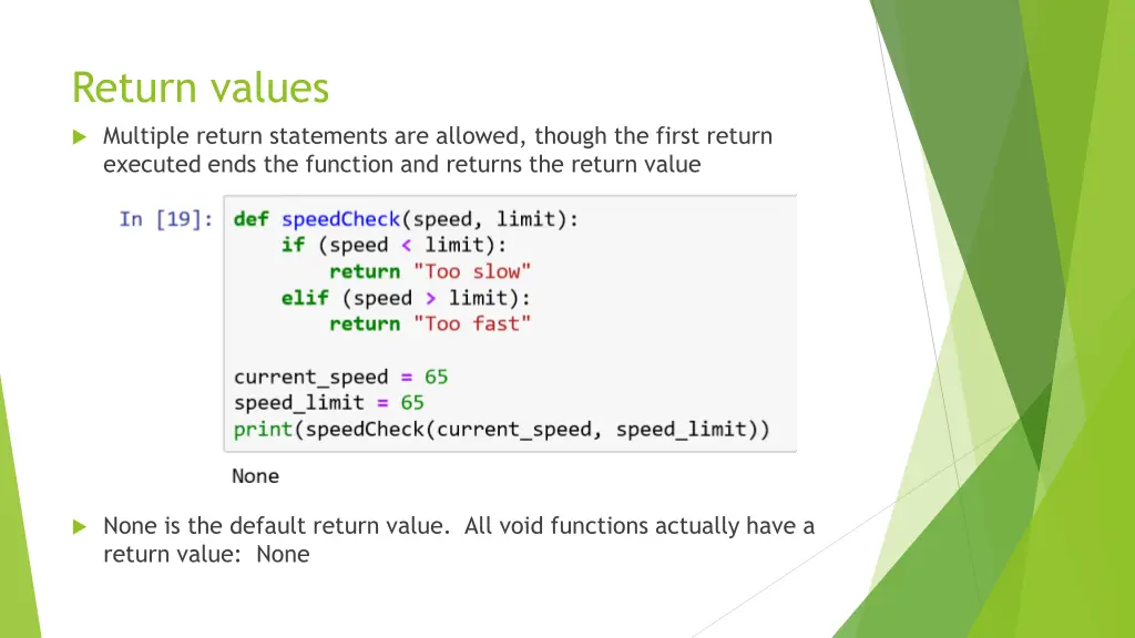 return values 2