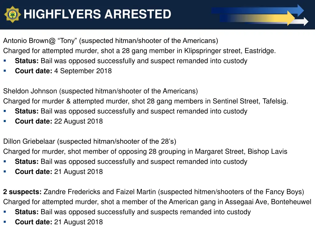 highflyers arrested 5