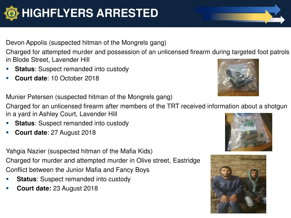 highflyers arrested 8