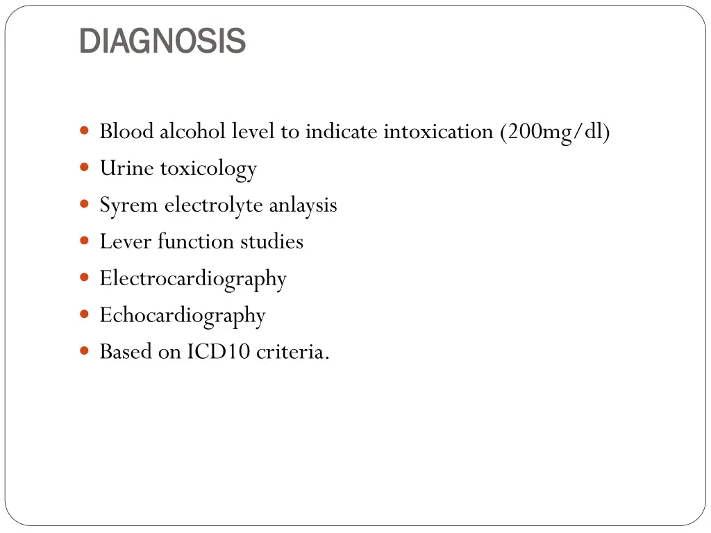 diagnosis diagnosis