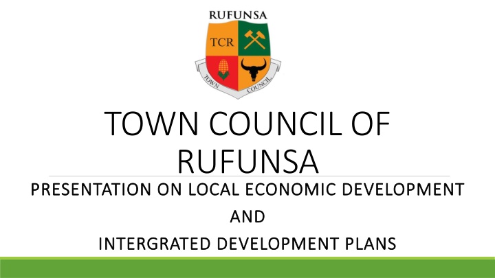 town council of rufunsa presentation on local